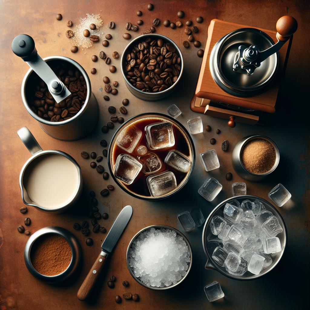 Nejlepší ingredience pro ledovou ⁤kávu