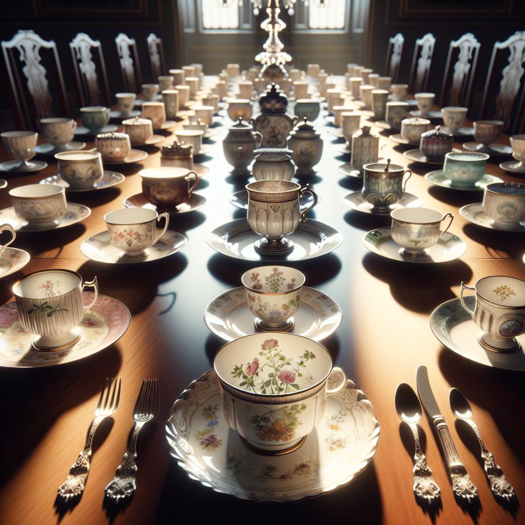 Šálky a podšálky: Úvod do elegance