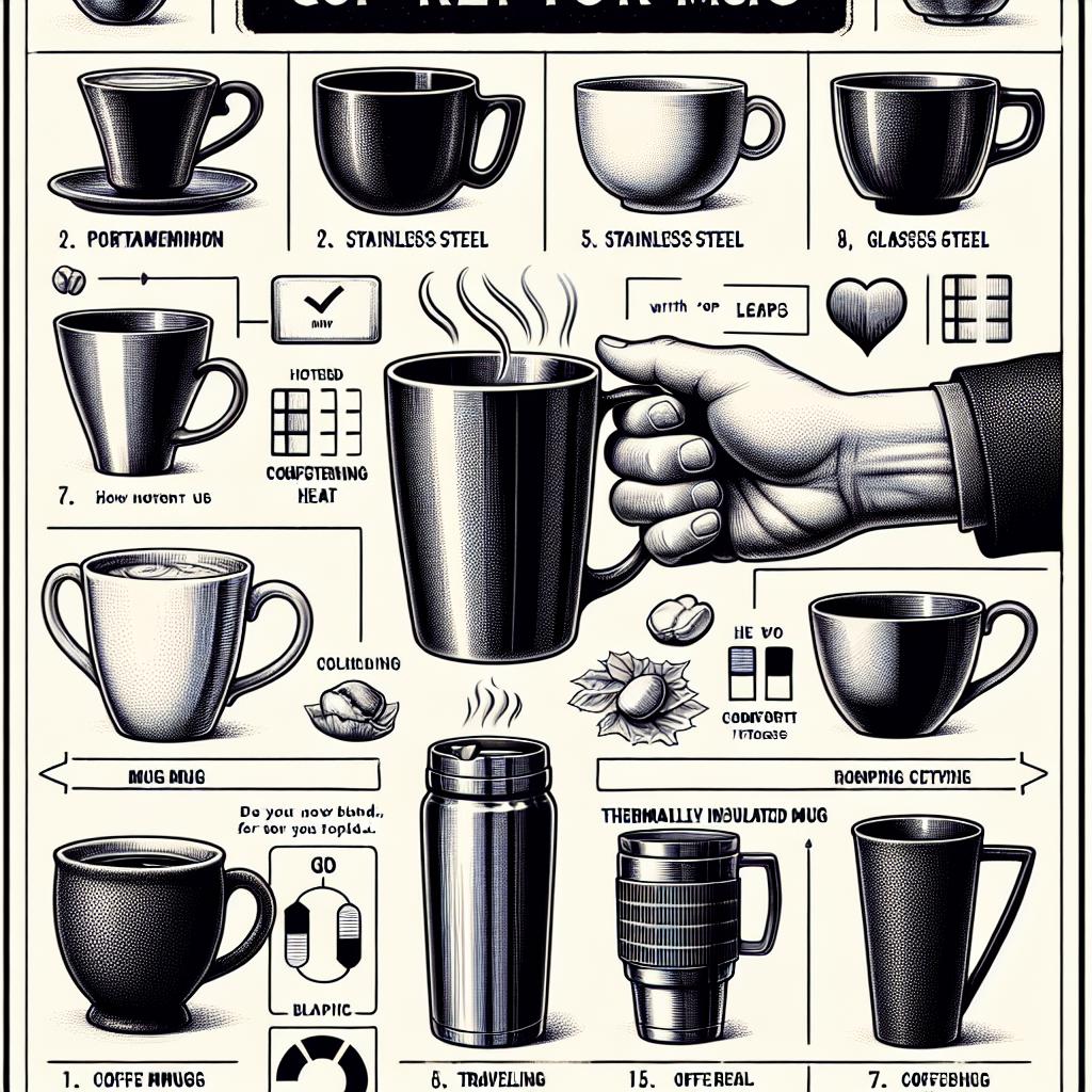 Hrnky na kávu: Jak vybrat ten pravý