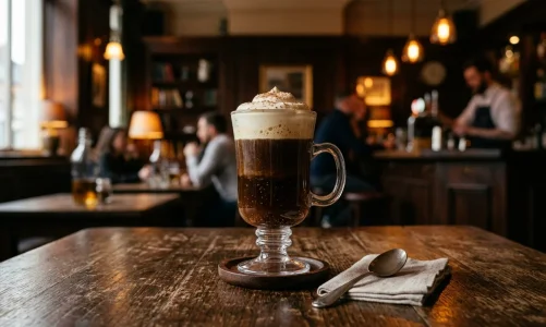 Irská káva: Pravý recept, správný poměr whiskey a jak na dokonalou šlehačku